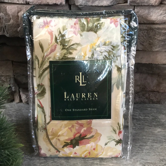 Ralph Lauren Bedding Rare Ralph Lauren Wentworth Floral Sham